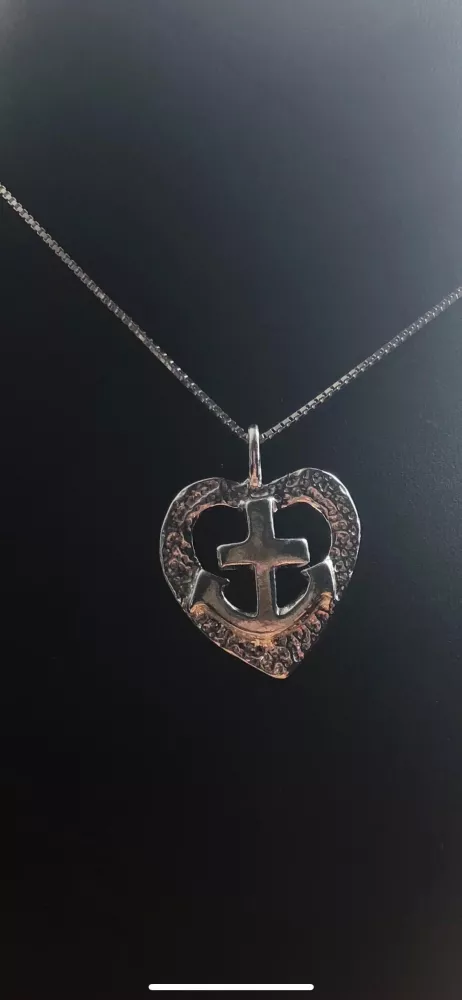 Tro hopp och kärlek silver 9251779H