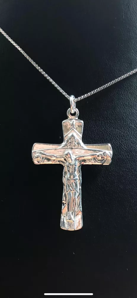 Jesus på korset silver 9251793H