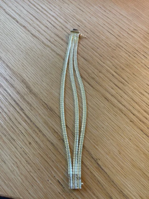 Fantasi armband 19cm 31,4gr 18K