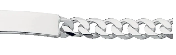 Pansararmband med gravyrplatta 11-PGB180