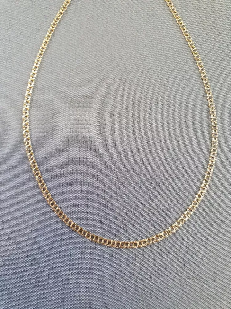 Bismarck halsband rak 18K 01-BIS105