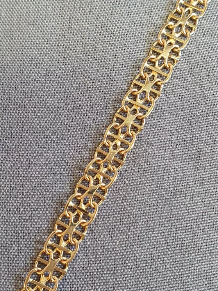 X-länk armband med stav 01-XSTAV105