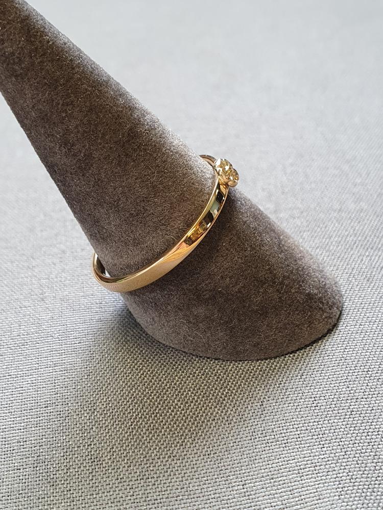 Ring med blomma 18K 180825-1R