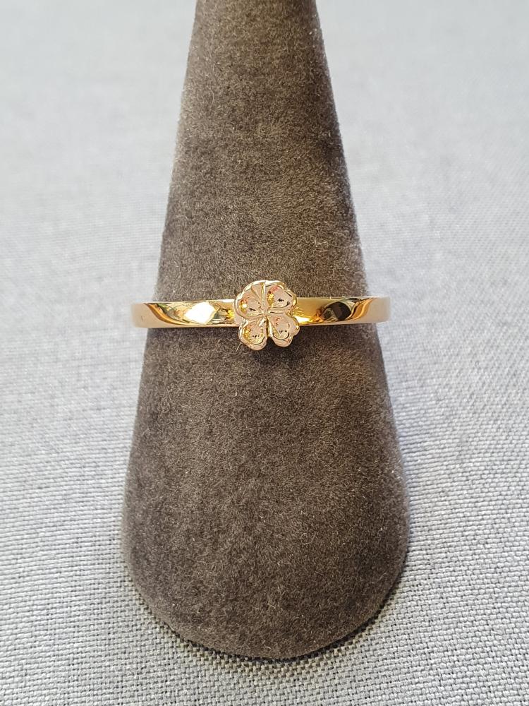 Ring med fyrklöver 18K 180825-2R