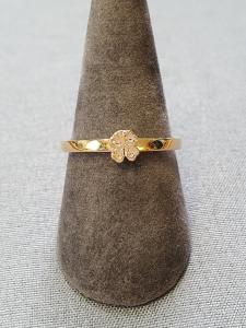 Ring med fyrklöver 18K 180825-2R