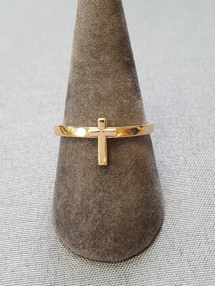 Ring med kors 18K 180825-3R