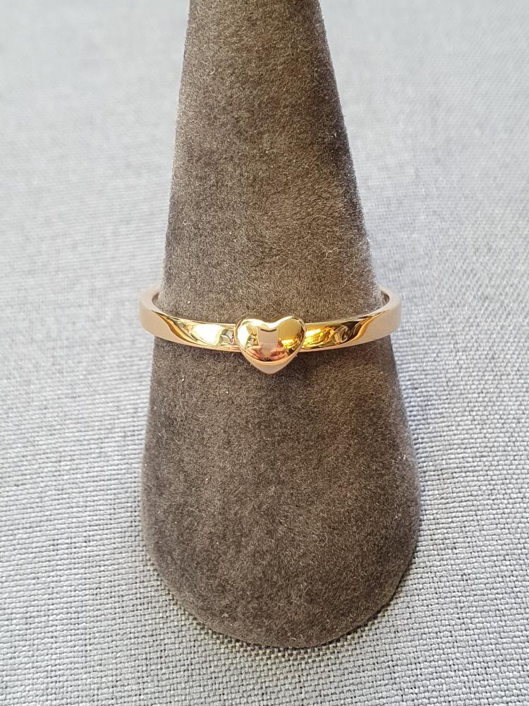Ring med hjärta 18K 180825-4R