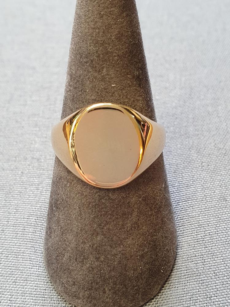 Klackring m oval klack 18K 180826R