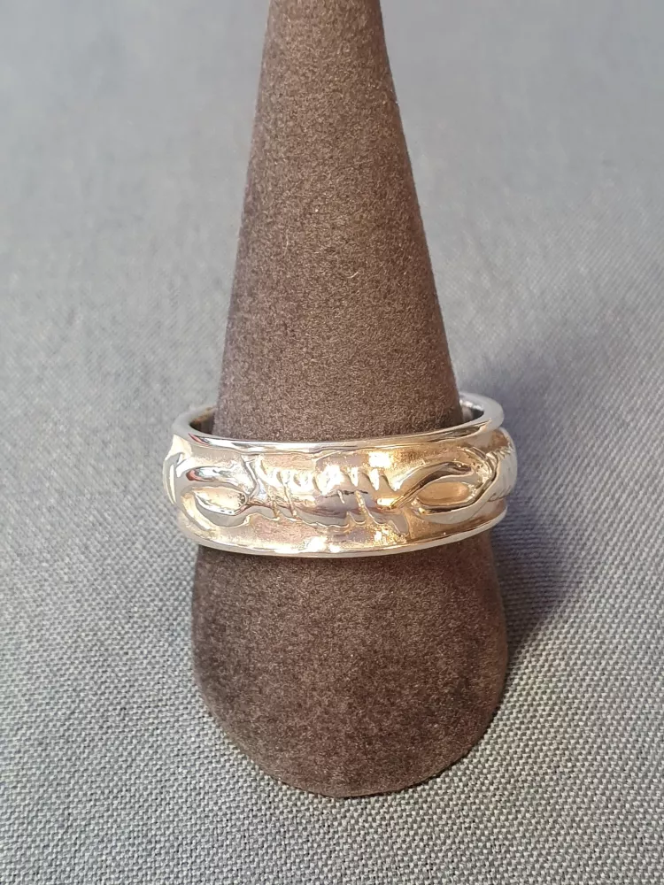 Ring med taggtråds mönster 9250538-1R