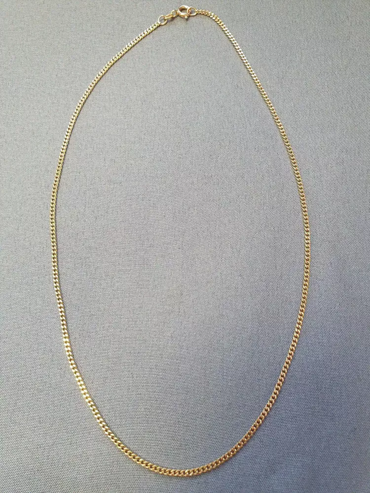 Pansar halsband 42,5cm 6,3gr 18K