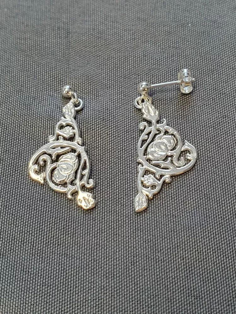 Silver örhängen 9250724E