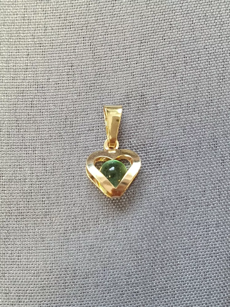 Månadshjärta Augusti 18K