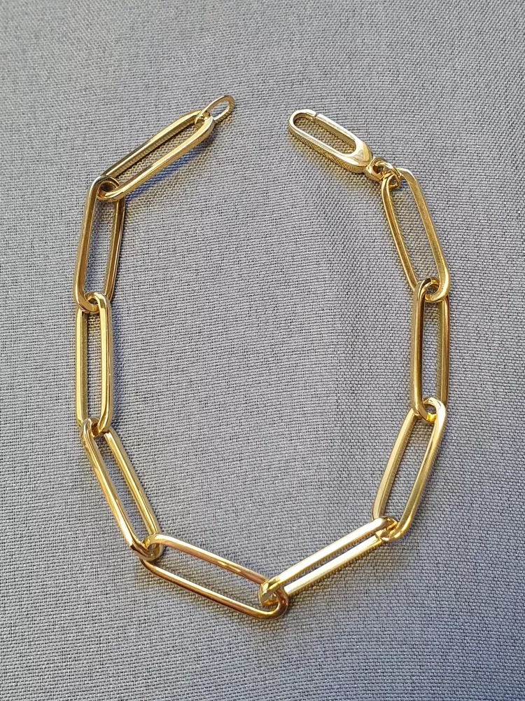 Fantasi armband ihåligt 7,1gr 20cm 18K