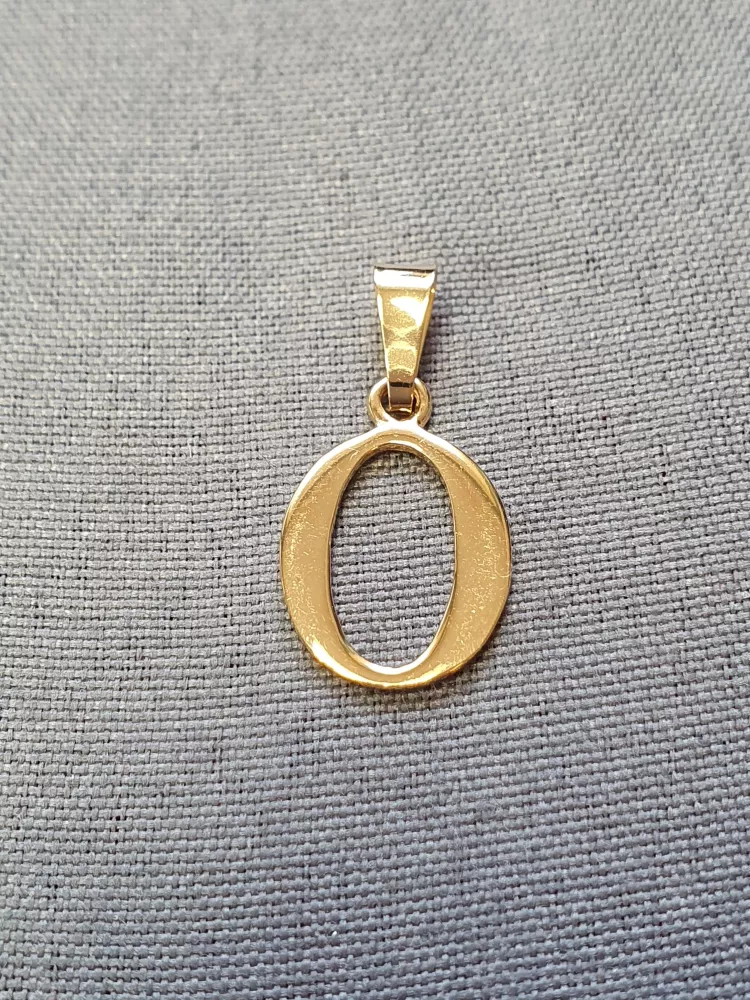Bokstav 180313H-O 18K