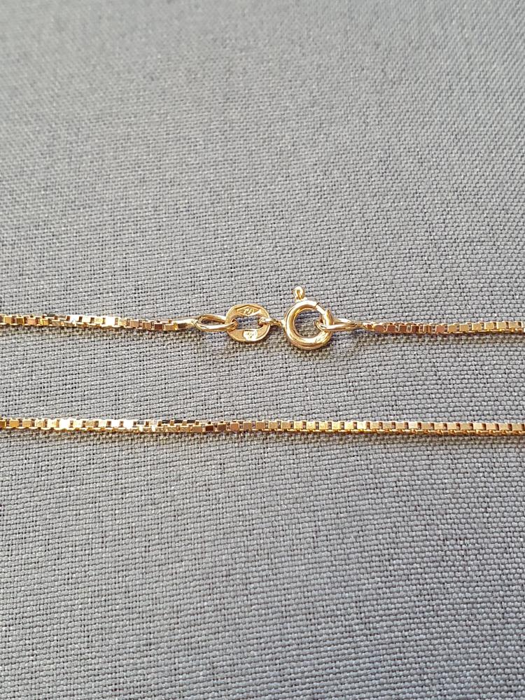 Venezia kedja 38cm 3,4gr 18K