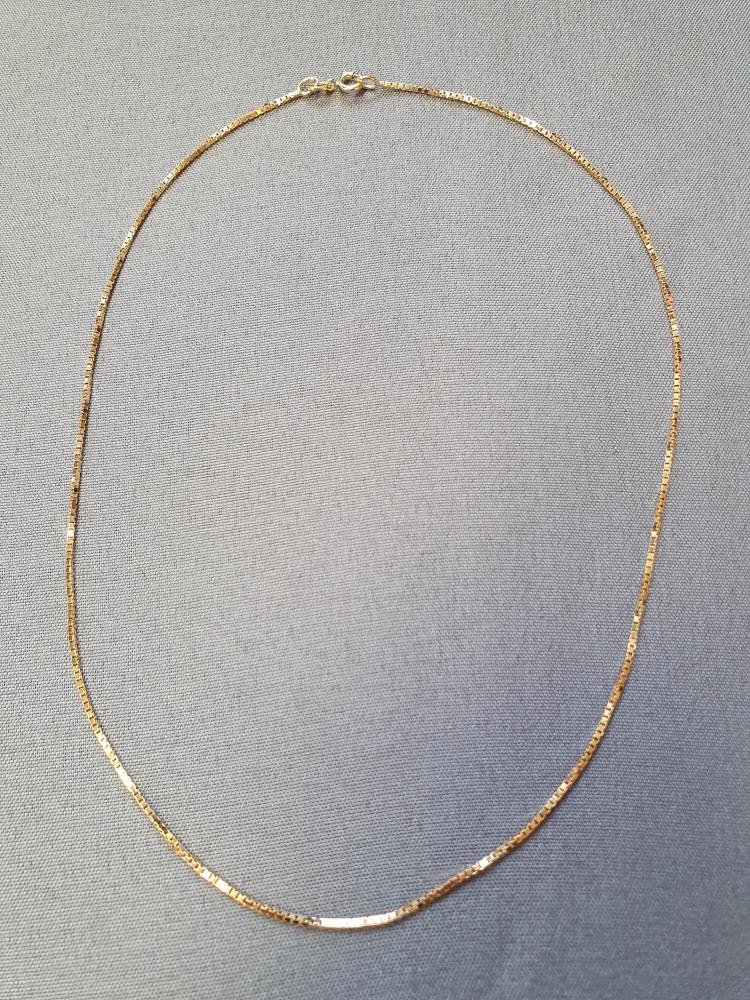 Venezia kedja 38cm 3,4gr 18K