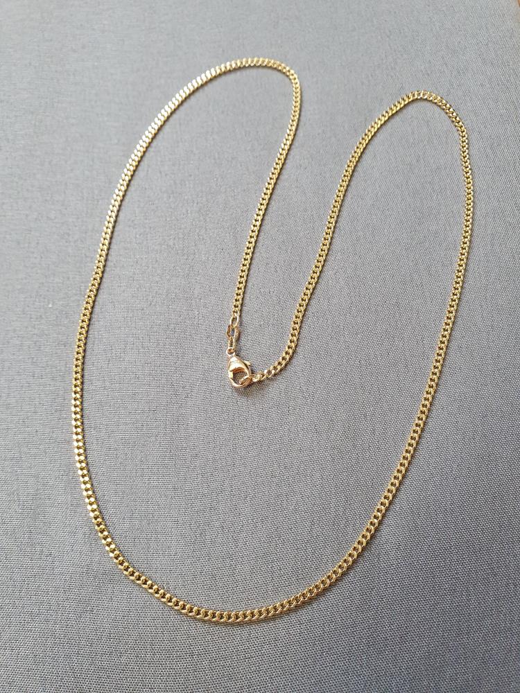 Pansar kedja 59cm 13,0gr 18K