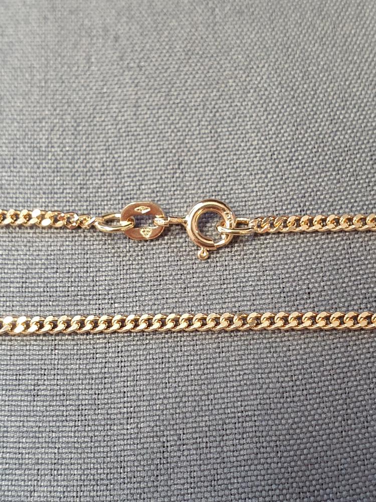 Pansar halsband 45cm 5,2gr 18K