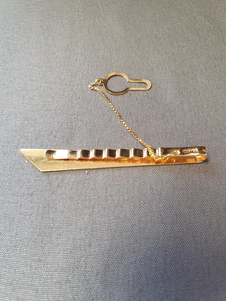 Slipshållare mönstrad 6,9gr 18K