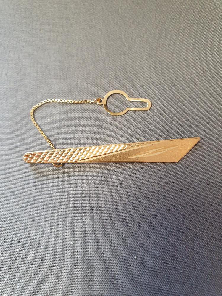 Slipshållare mönstrad 6,9gr 18K