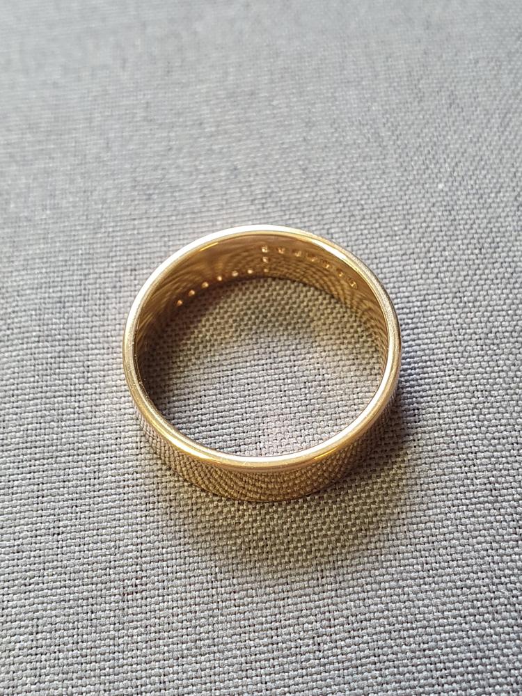 Ring m diamanter 53,0 5,9gr 18K
