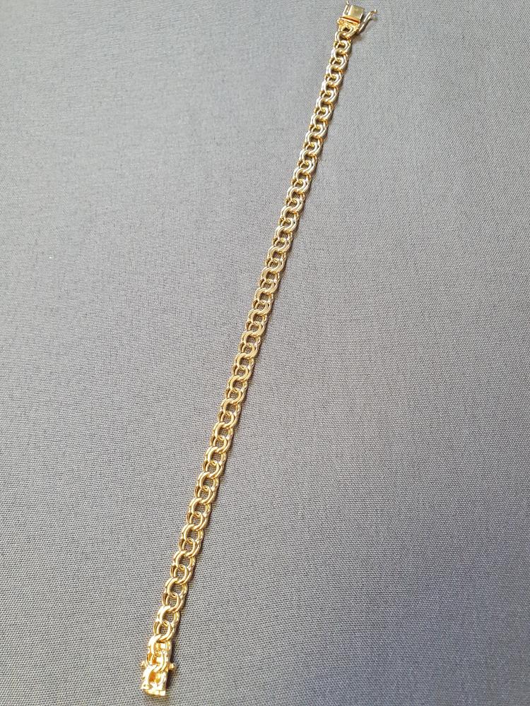 Bismarck armband 19cm 10gr 18K