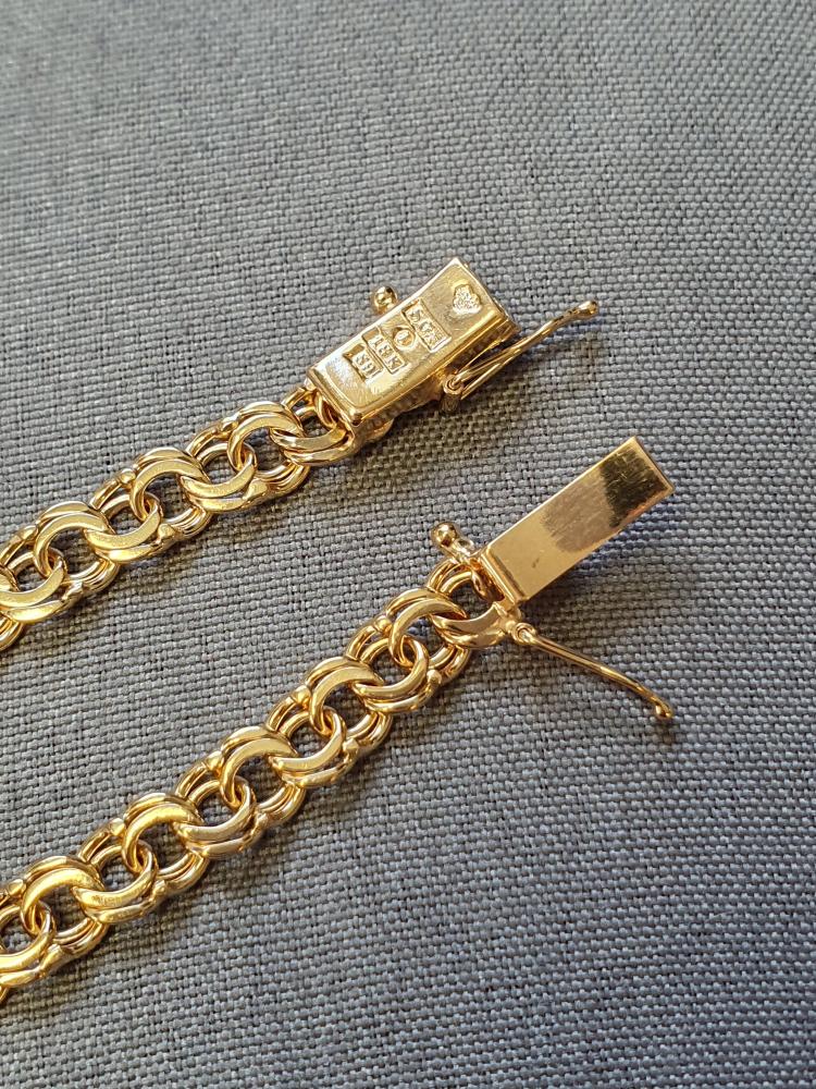 Bismarck armband 18,5cm 10,0gr 18K