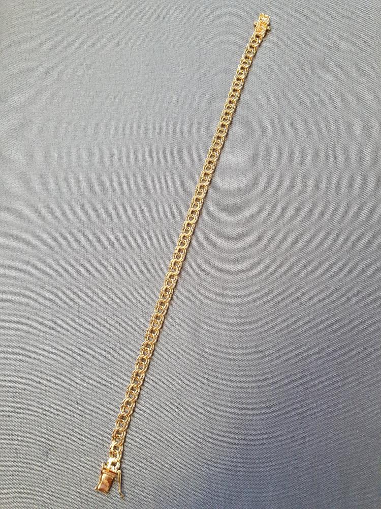 Bismarck armband 20,5cm 11,1gr 18K