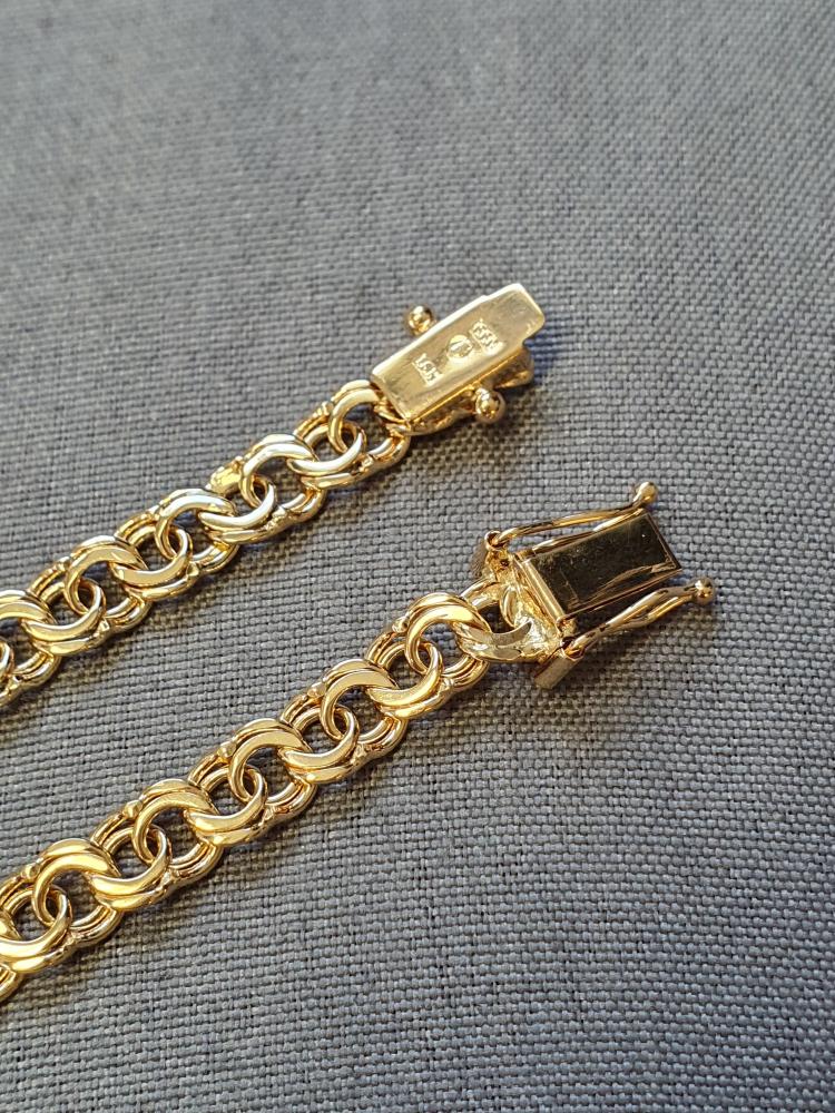 Bismarck armband 16cm 8,8gr 18K