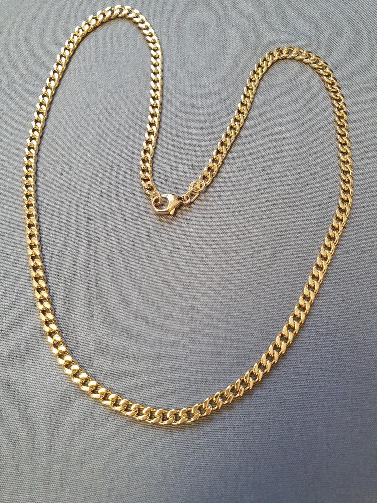 Pansar halsband 51cm 39,8gr 18K