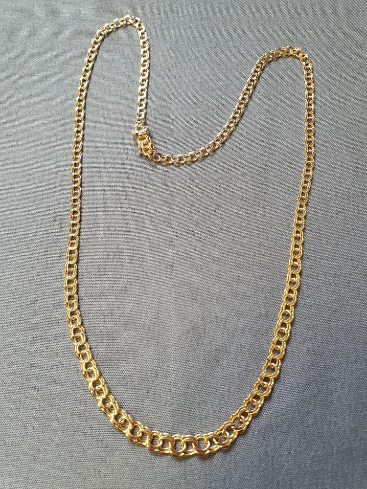 Bismarck halsband doserat 10,6gr 46cm 18K