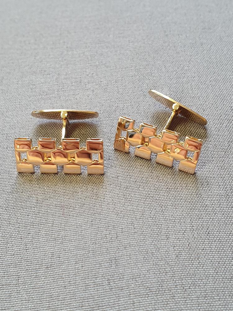 Manschettknappar 8,1gr 18K