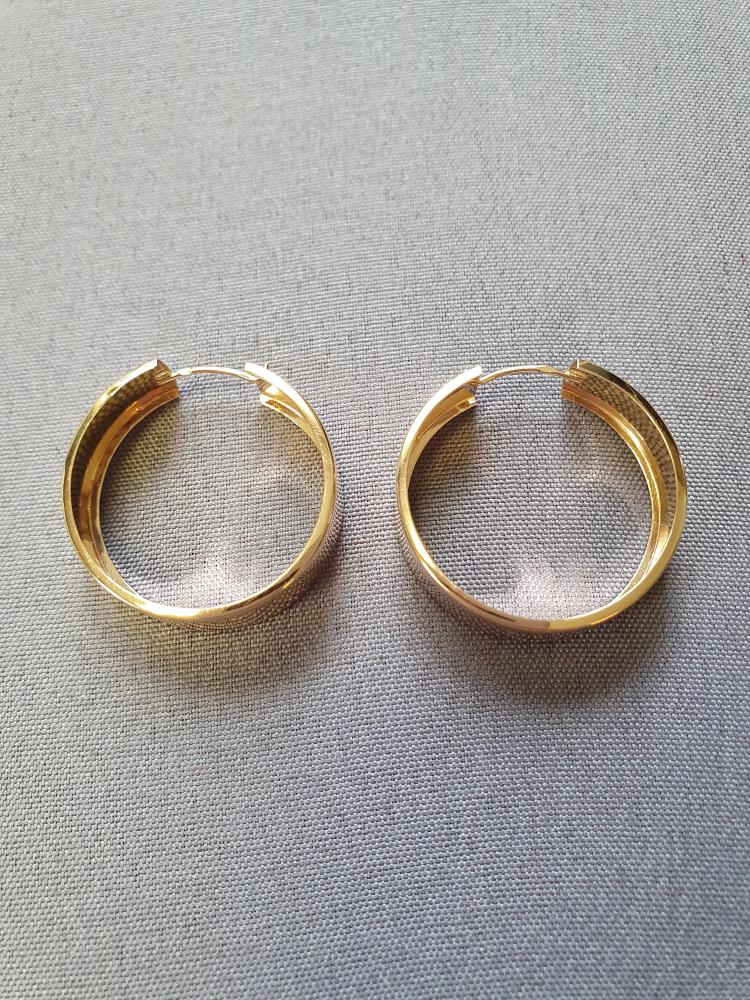 Örhängen creoler 3,7gr 18K