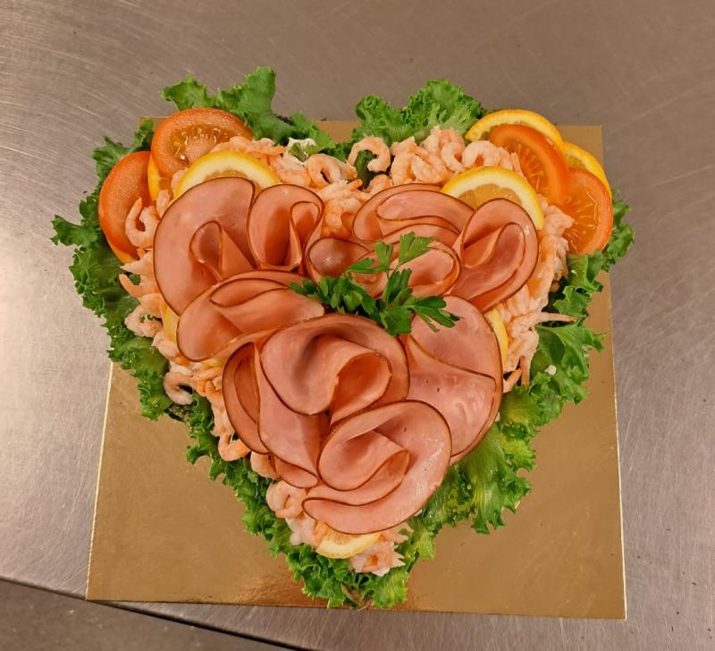 Ingers Hjärtan tårta