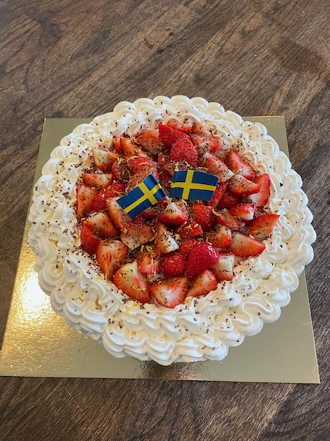 Jordgubbstårta