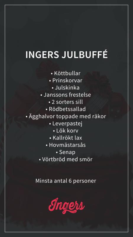 Julbuffé Catering