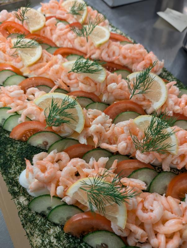 Smörgåstårta Skagen