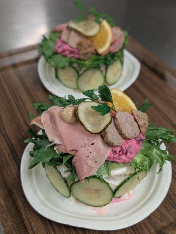 Jul smörgåsbakelse