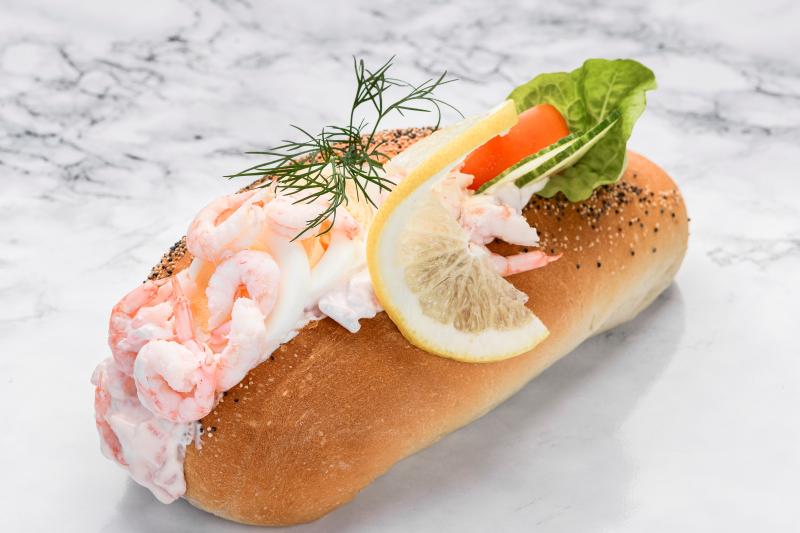 Baguette räkor