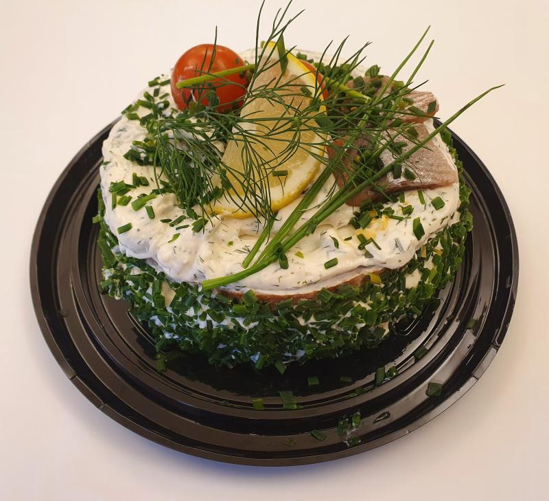 Silltårta på gubbröra