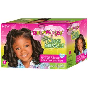 African Pride Dream Kids Olive Relaxer Kit Regular