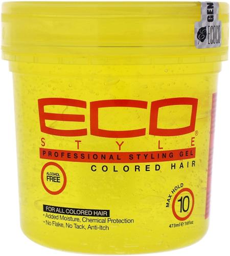 Eco Style Color Treated Yellow Styling Gel 473ml