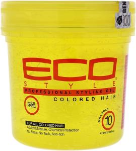 Eco Style Color Treated Yellow Styling Gel 473ml
