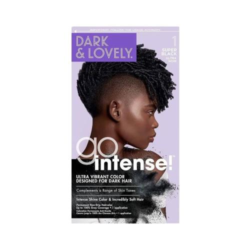 Dark & Lovely Hair Color Go Intense #1 Super Black