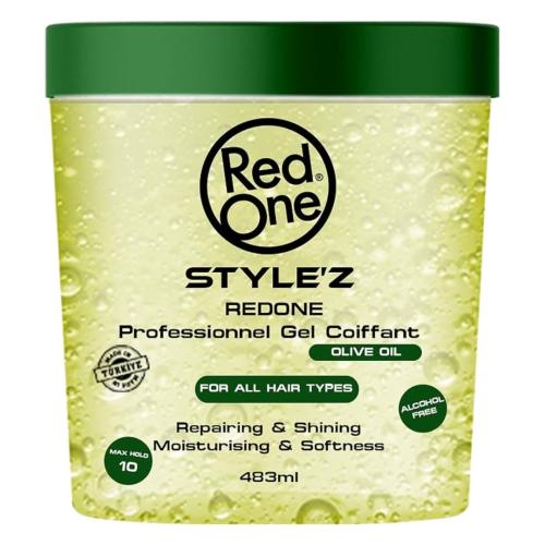 Red One Style'Z Hair Gel Olive Oil 483ml