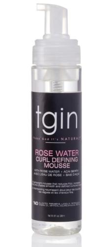 TGIN Rosewater Curl Defining Mousse 236ml