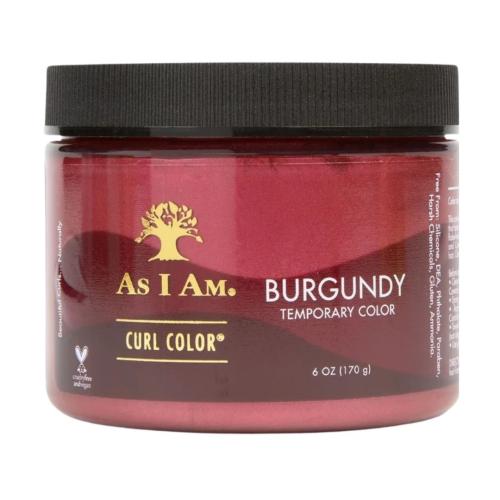 As I Am Curl Color Burgundy 170g