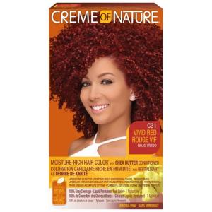 Creme of Nature Hair Color# C31 Vivid Red