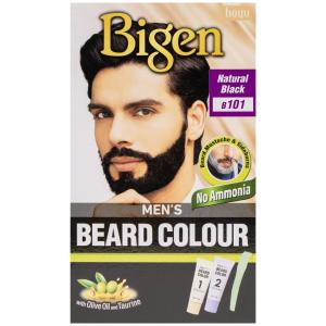 Bigen Men's Beard Colour #B101 Natural Black