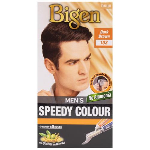 Bigen Men's Speedy Hair Colour #103 Dark Brown